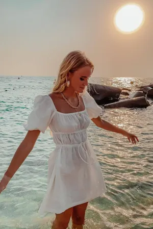 Thea Dress - White