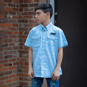 Tide - Vented Sportsman Shirt - Short Sleeve - Youth