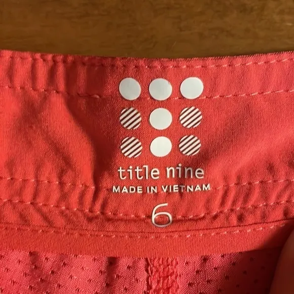 Title Nine Skort Size 6
