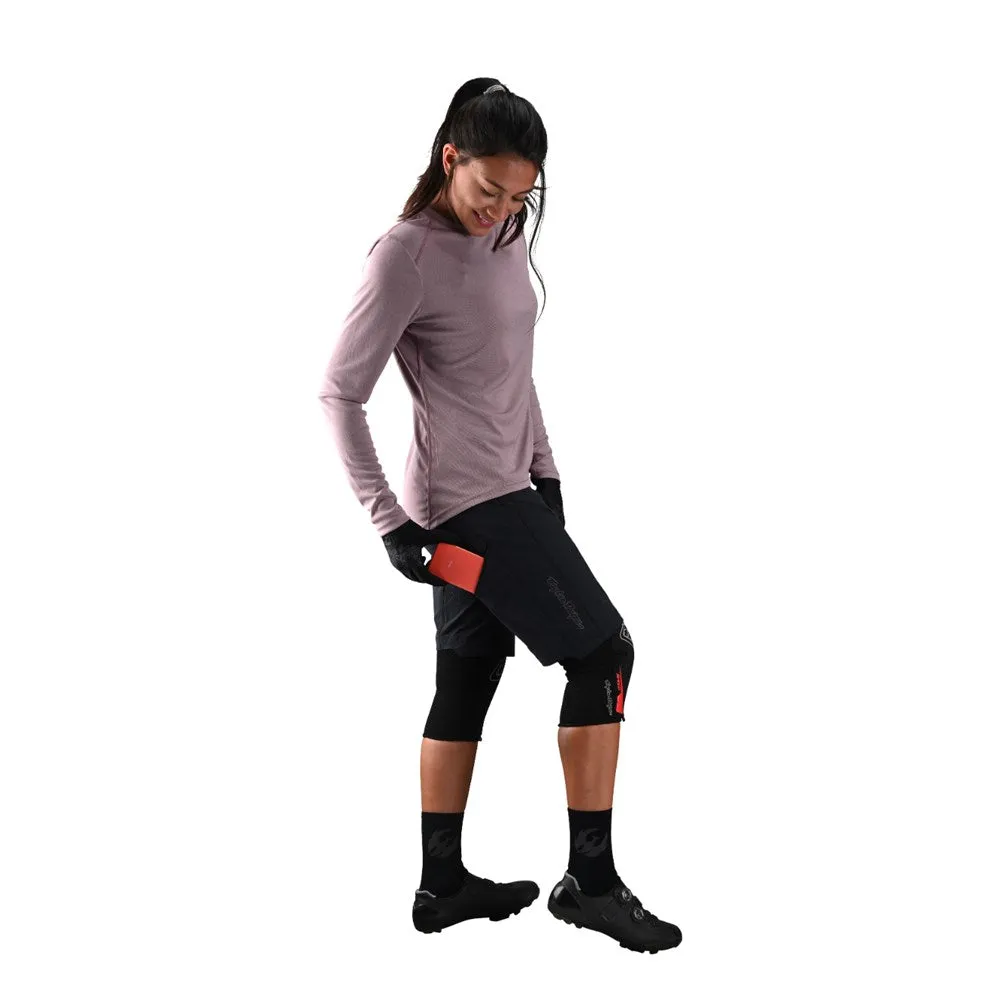 TLD 24.1 Womens Lilium Short Shell Black