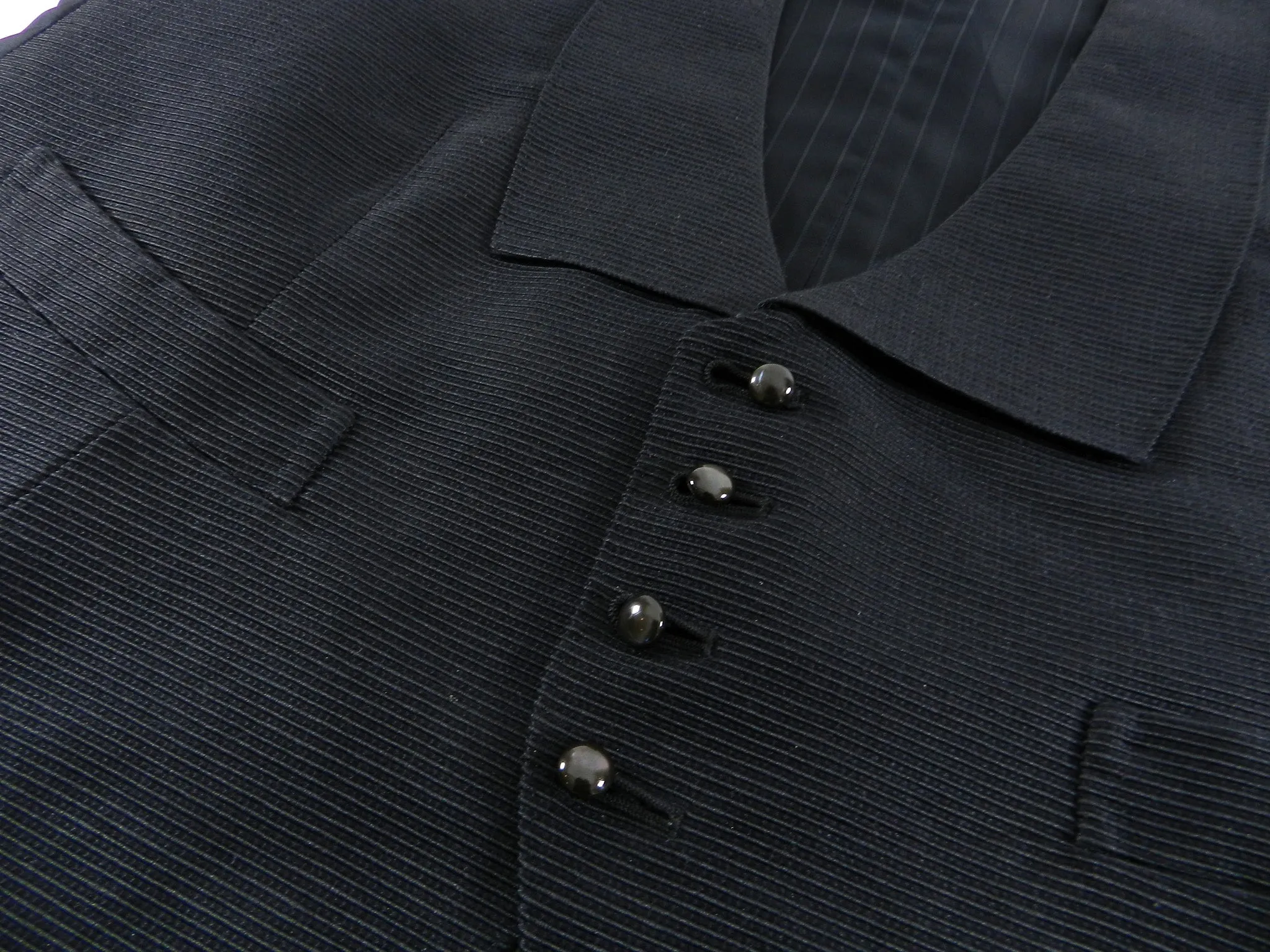 Tom Ford Shawl Collar Black Formal Vest - 40