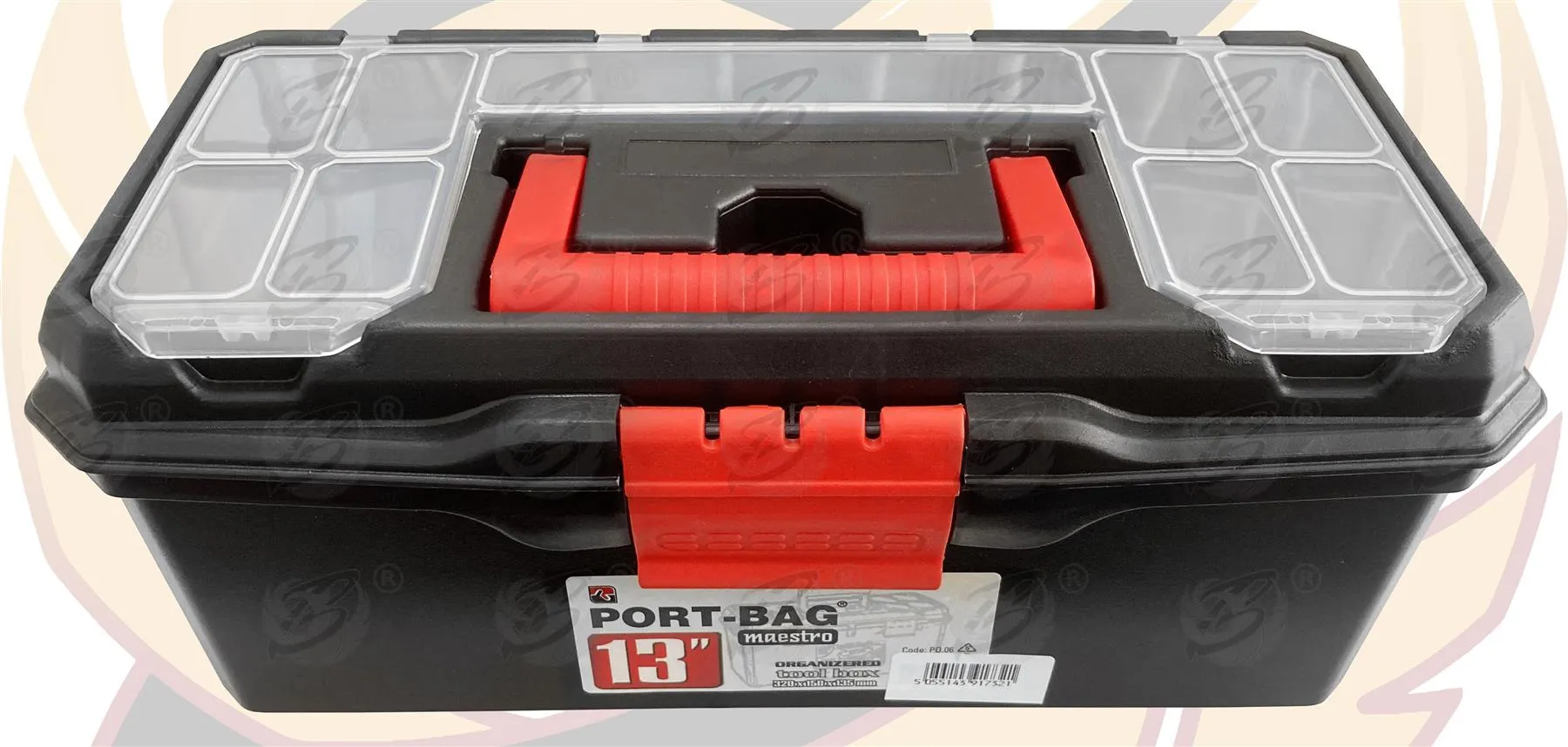 TOOLZONE 13" MAESTRO TOOL BOX