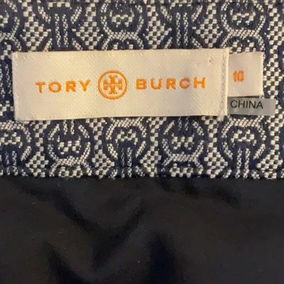 Tory Burch Chaumont jacquard skirt size 10
