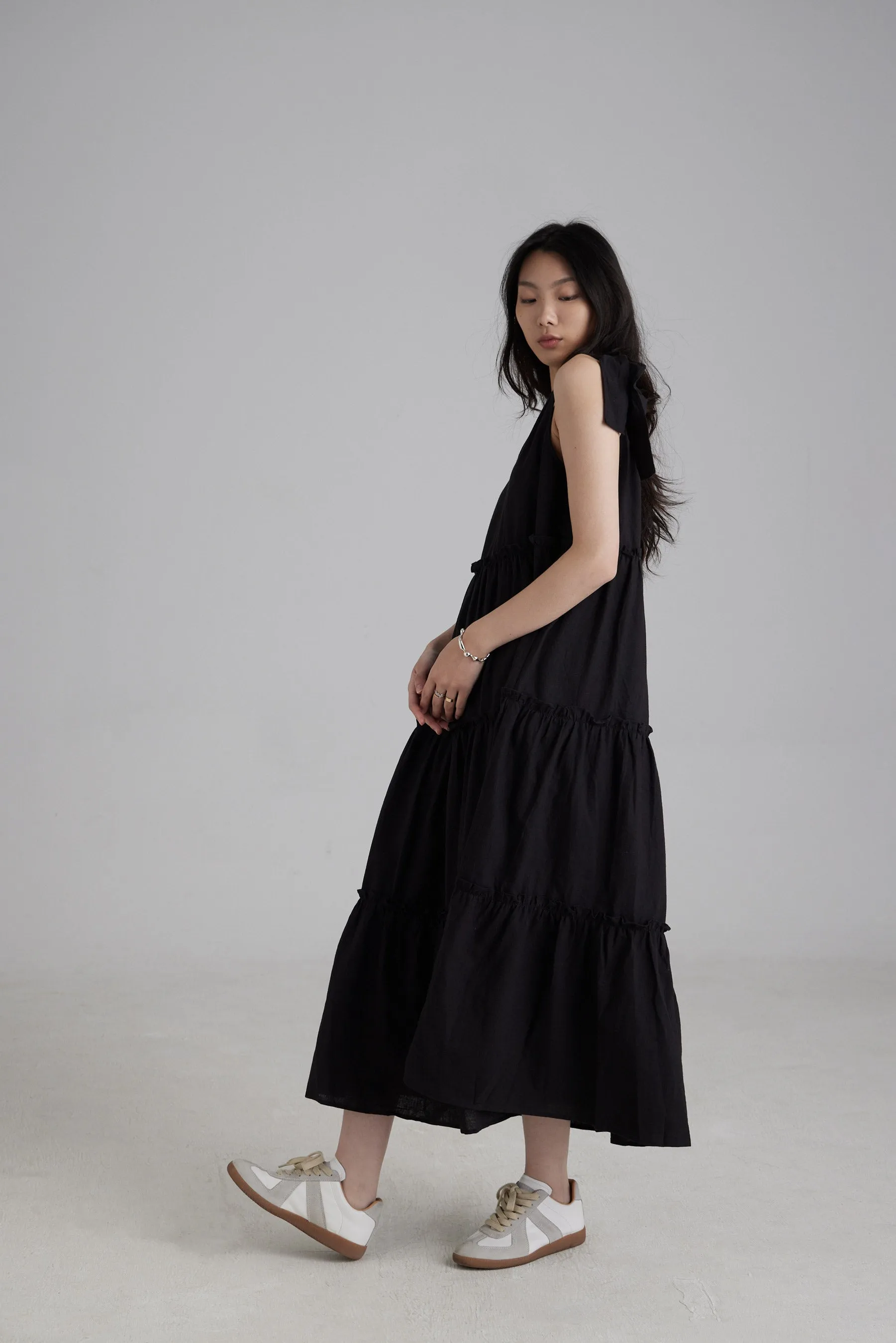 TR2410 Sia Cotton Ramie Dress