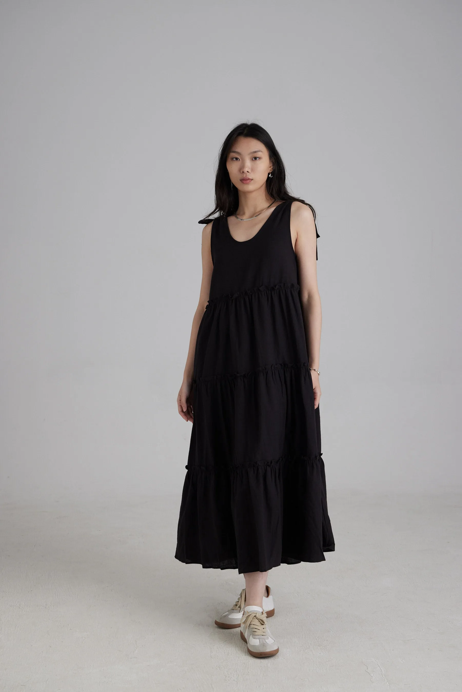 TR2410 Sia Cotton Ramie Dress