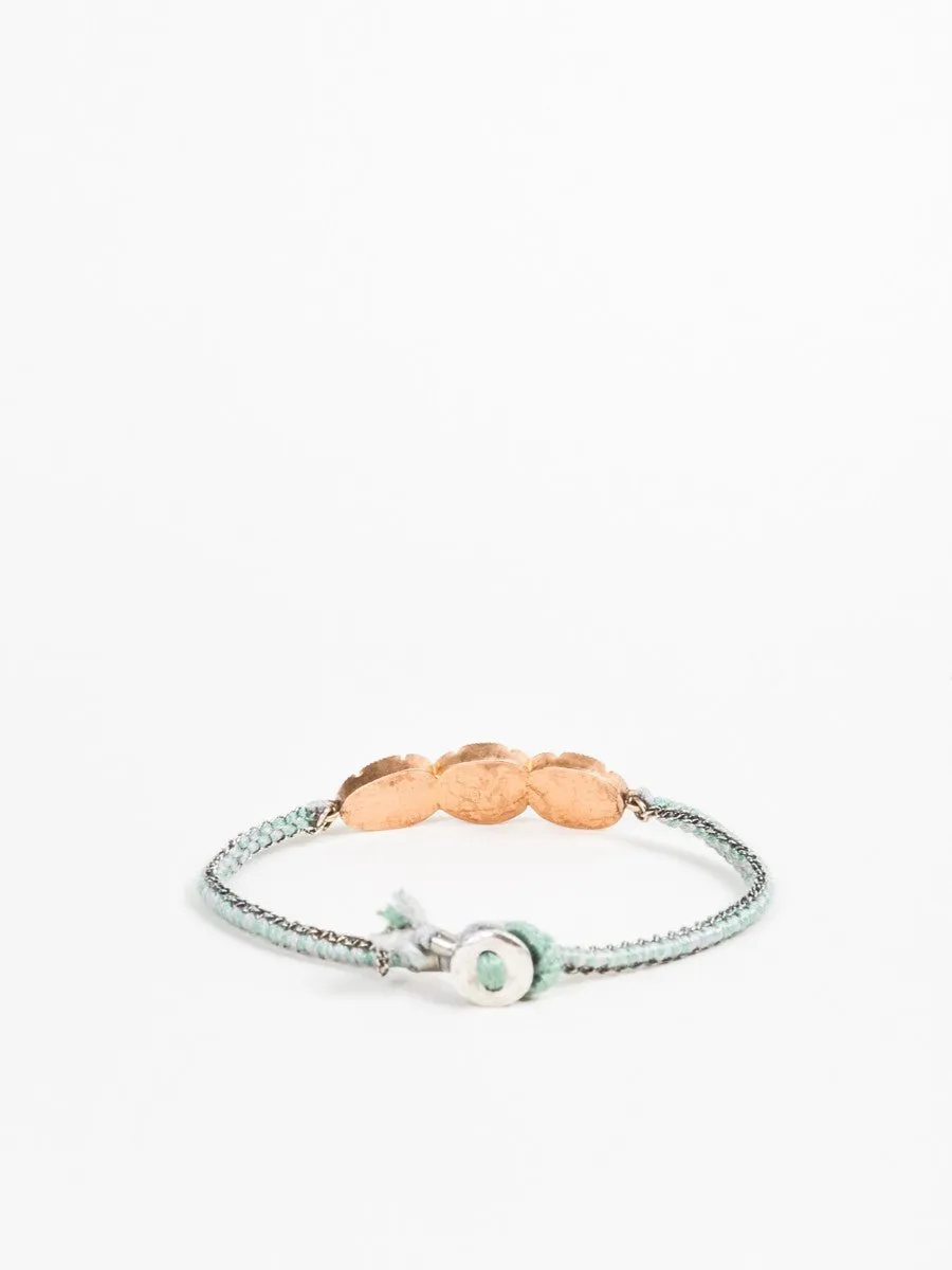 triple orbit emerald bracelet