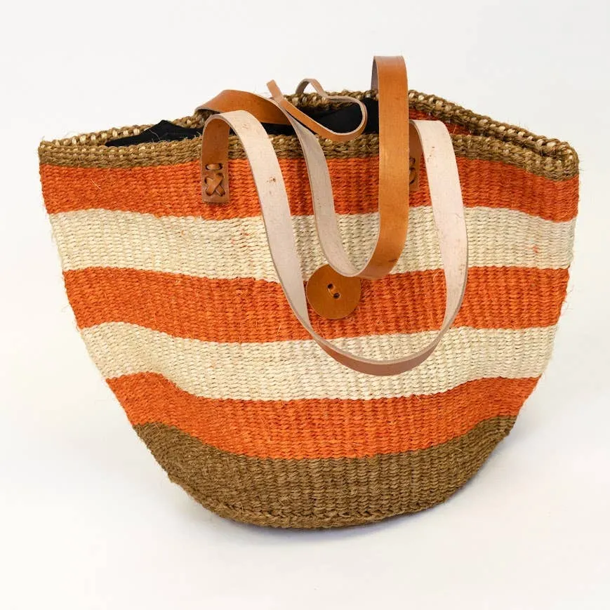 Tropical Wilma Long Handled Tote Bag