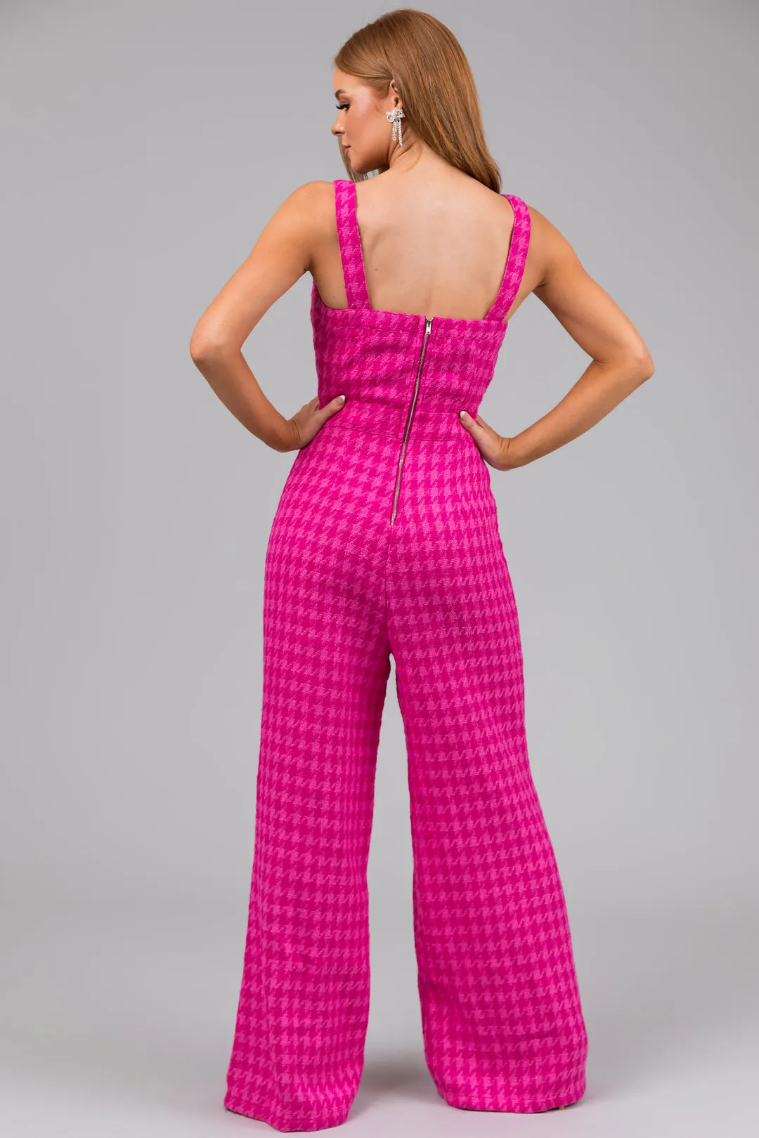 Tweed Jumpsuit