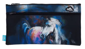 Twin Zip Pencil Case - Mystic