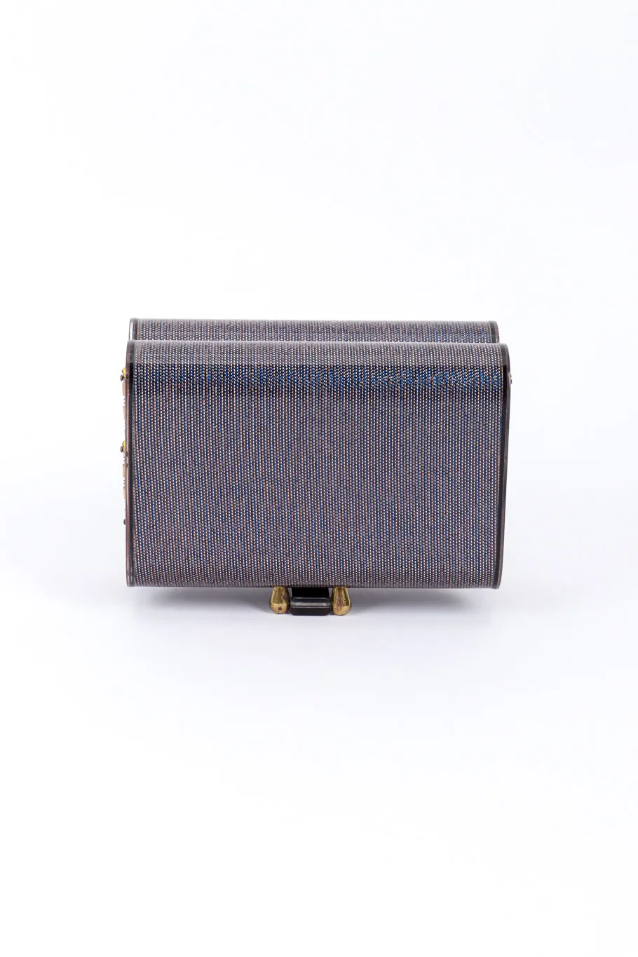 Two-Tier Lucite Box Bag