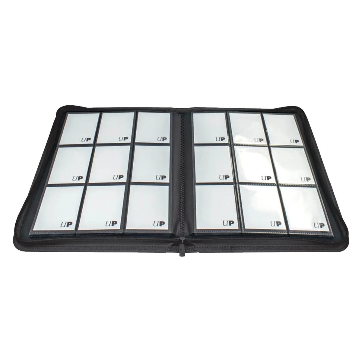 ULTRA PRO Binder - Vivid 9-Pocket Zippered Pro-Binder: Black
