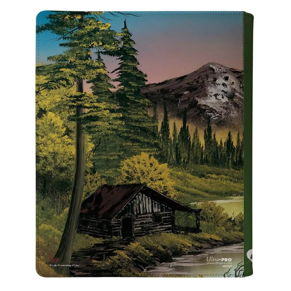 ULTRA PRO Bob Ross Collection Mountain Retreat 9PKT Zippered Pro Binder