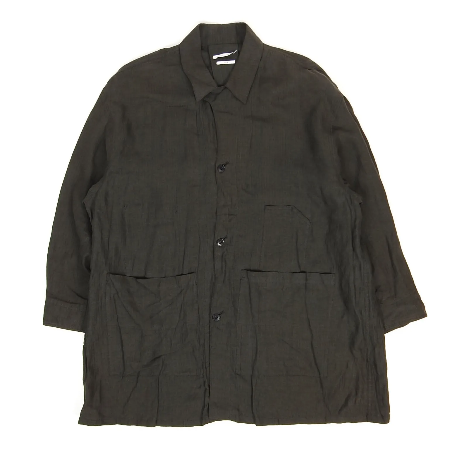 Undecorated Linen Coat Size 3