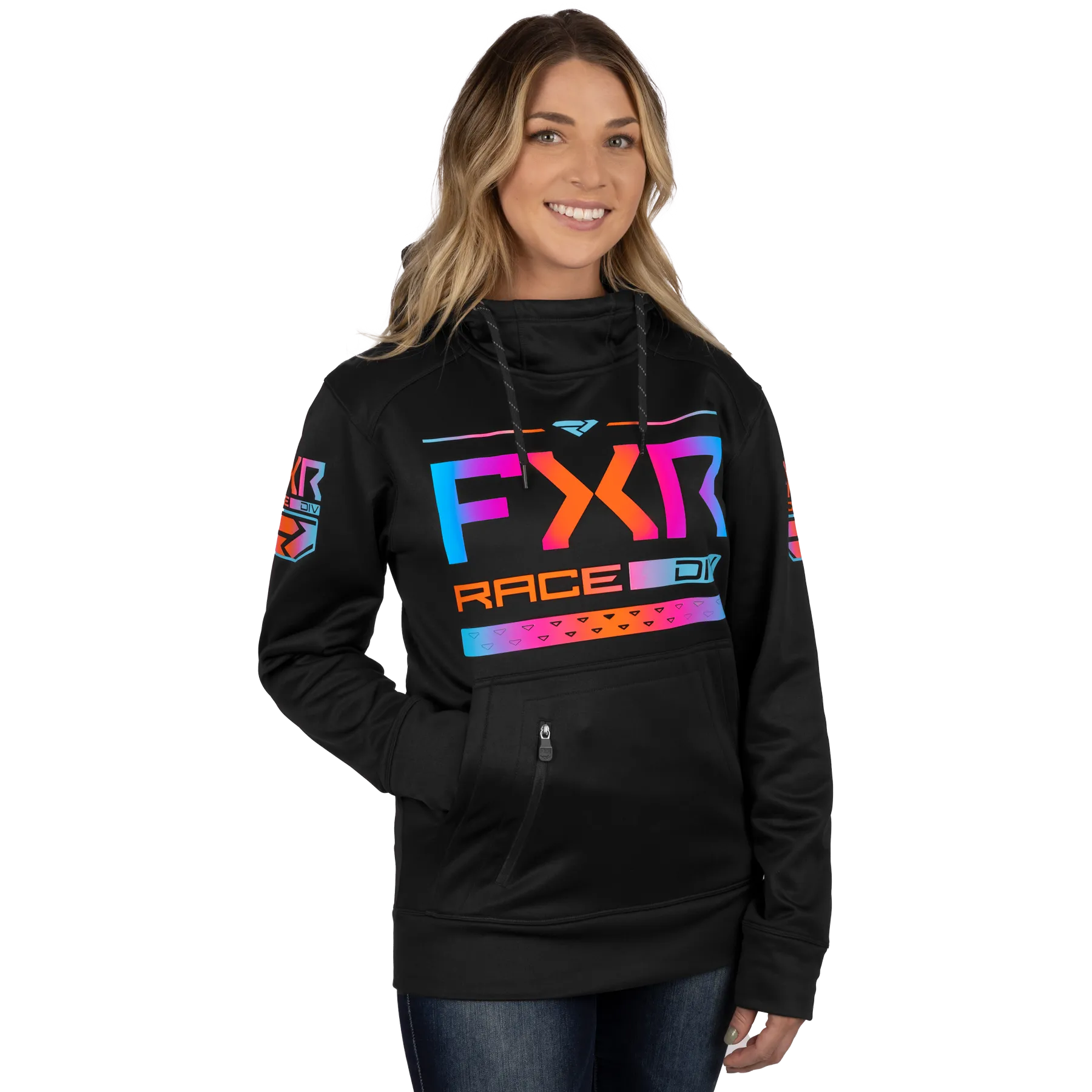 Unisex Race Division Tech Pullover Hoodie