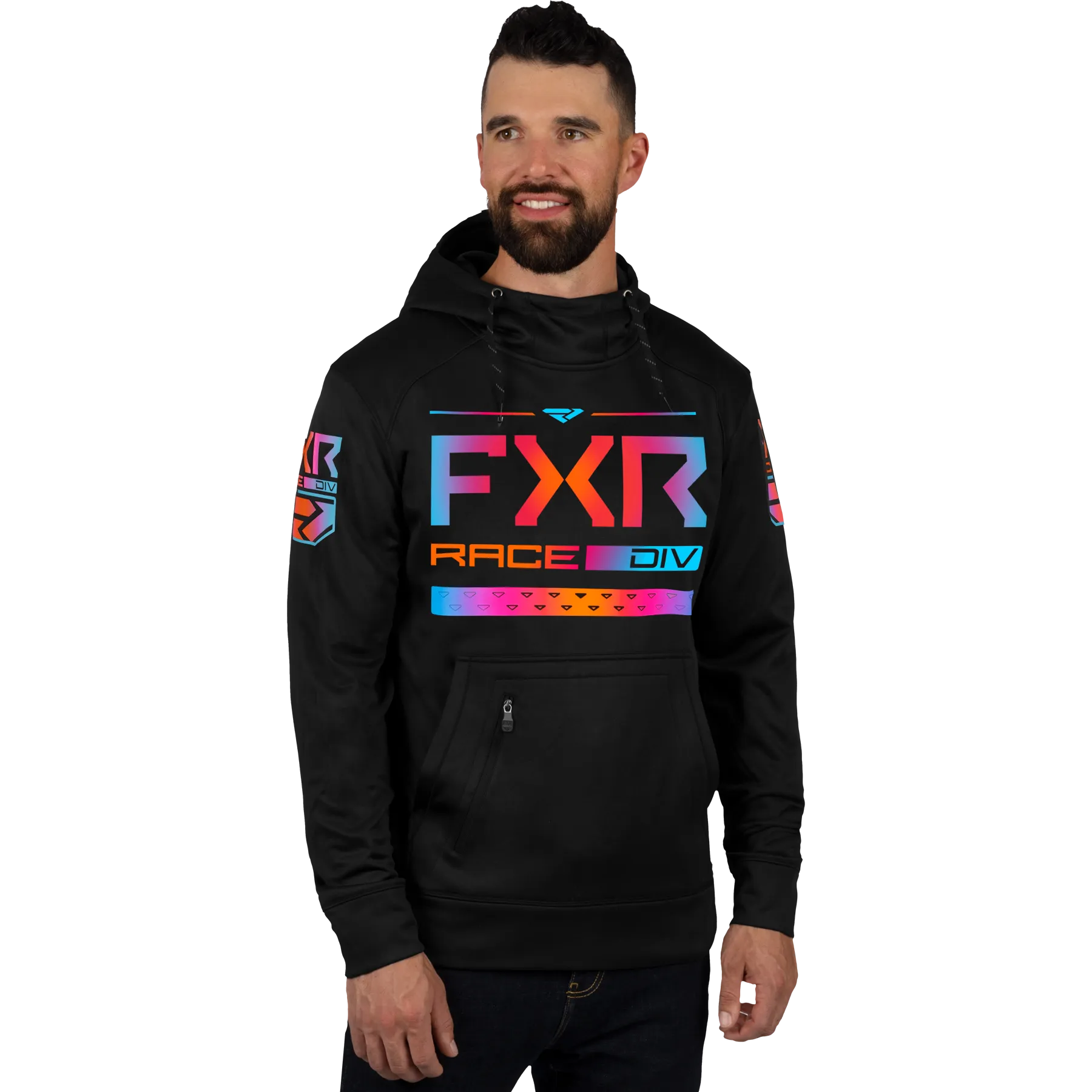 Unisex Race Division Tech Pullover Hoodie