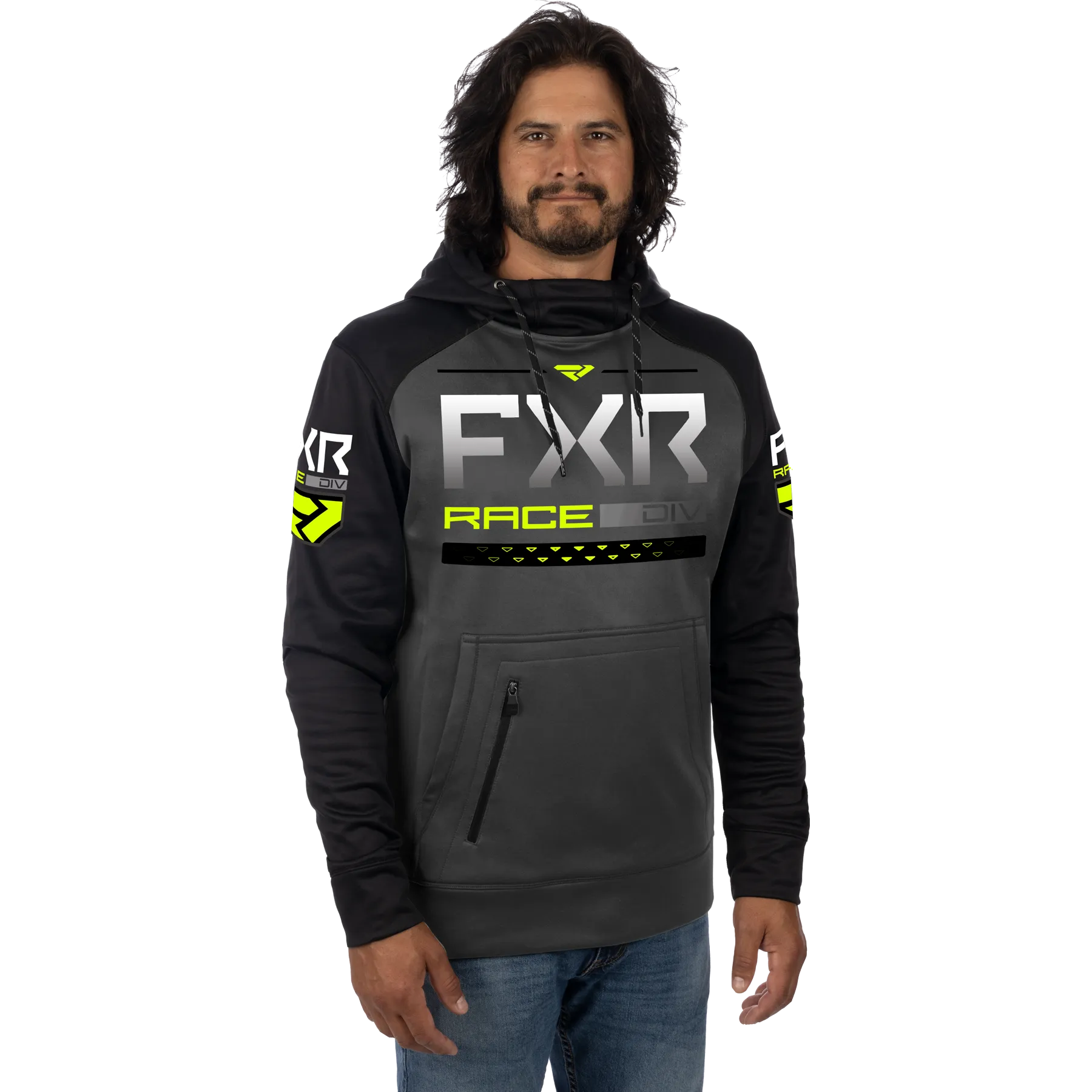 Unisex Race Division Tech Pullover Hoodie