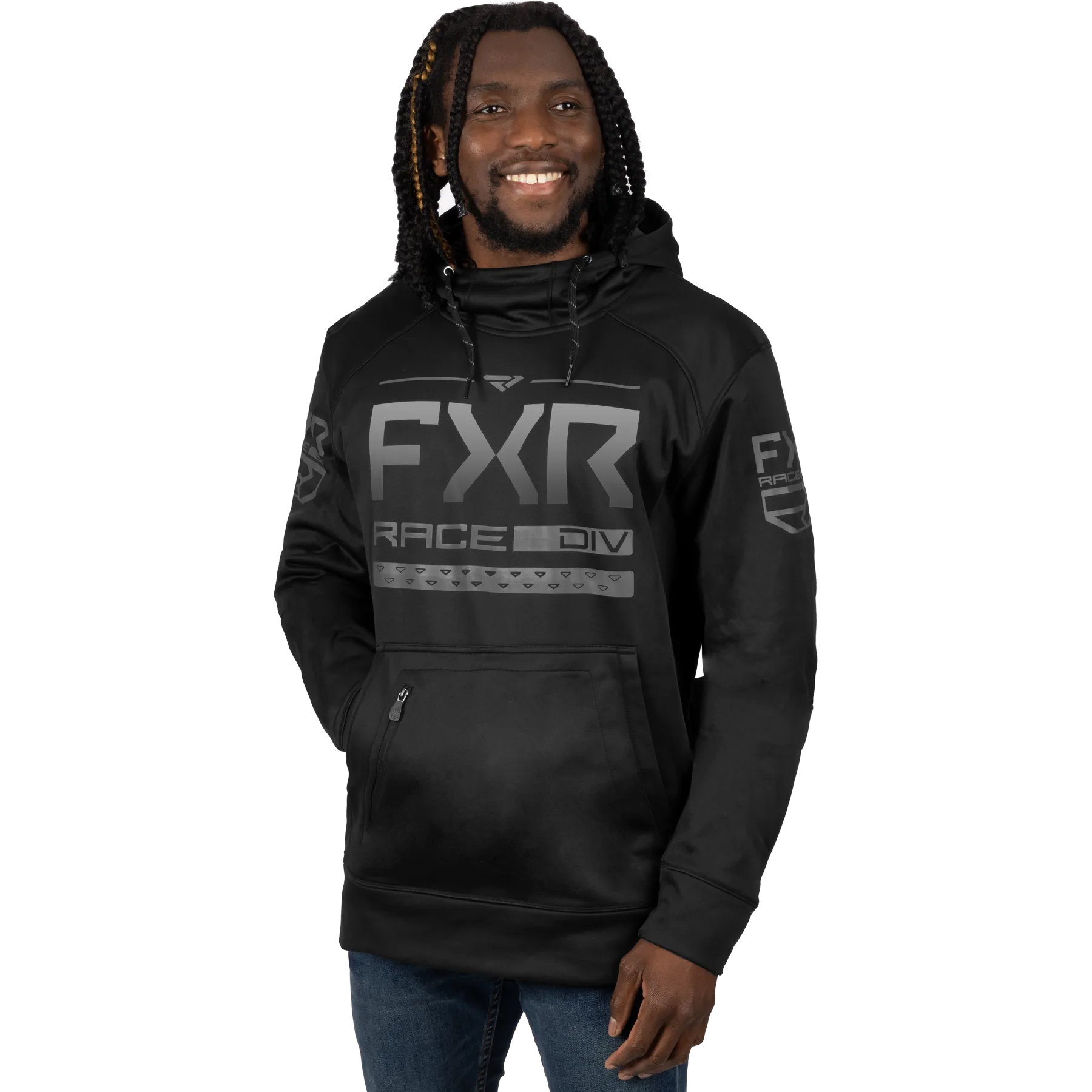 Unisex Race Division Tech Pullover Hoodie