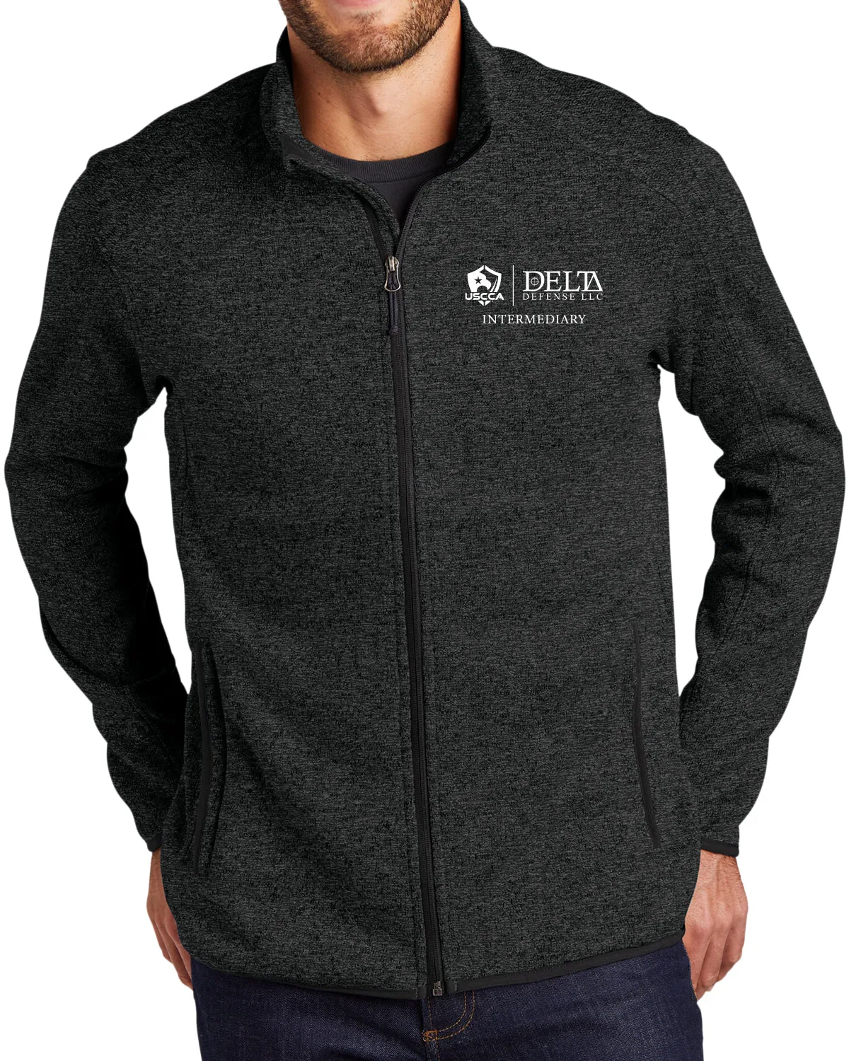 USCCA Sweater Fleece Jacket