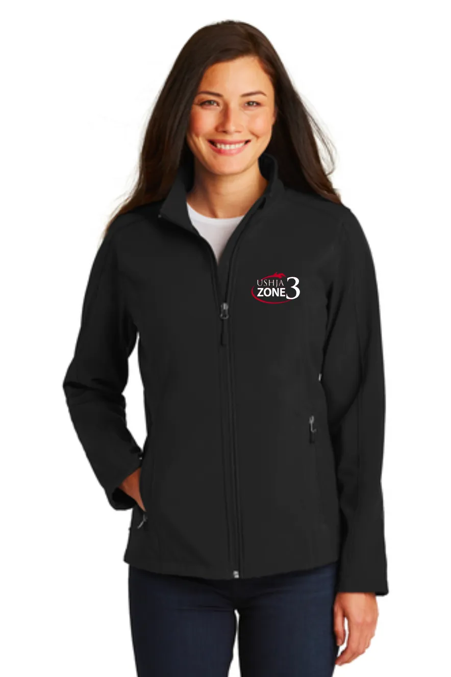 USHJA Zone - Port Authority® Ladies Core Soft Shell Jacket