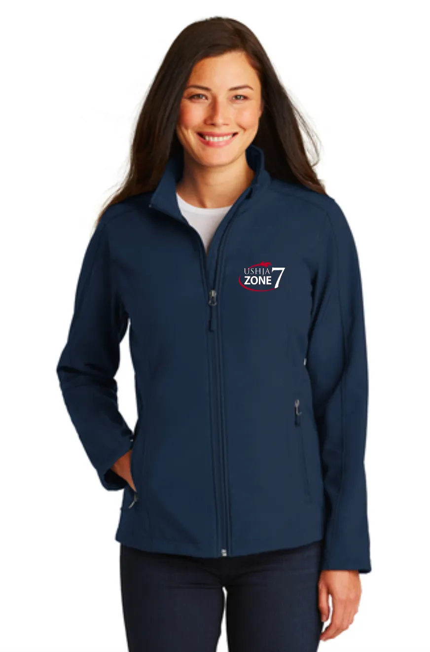 USHJA Zone - Port Authority® Ladies Core Soft Shell Jacket