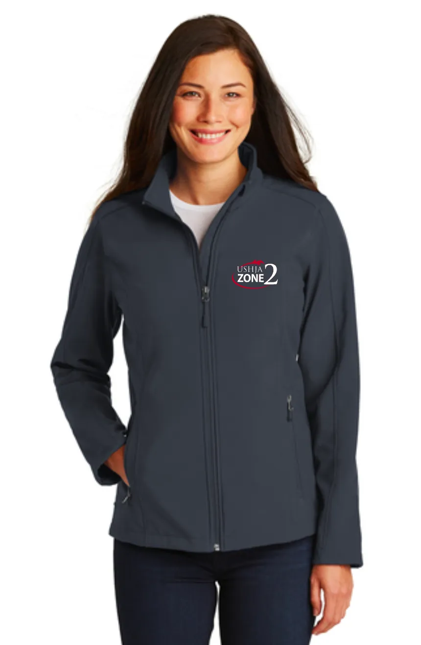 USHJA Zone - Port Authority® Ladies Core Soft Shell Jacket