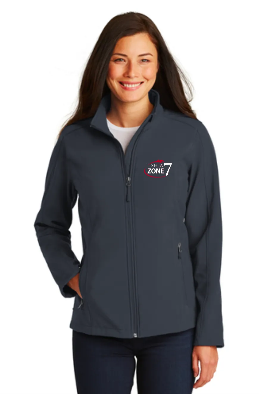 USHJA Zone - Port Authority® Ladies Core Soft Shell Jacket