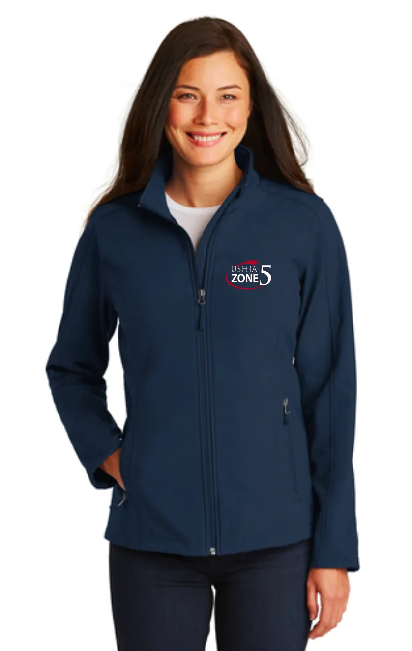 USHJA Zone - Port Authority® Ladies Core Soft Shell Jacket