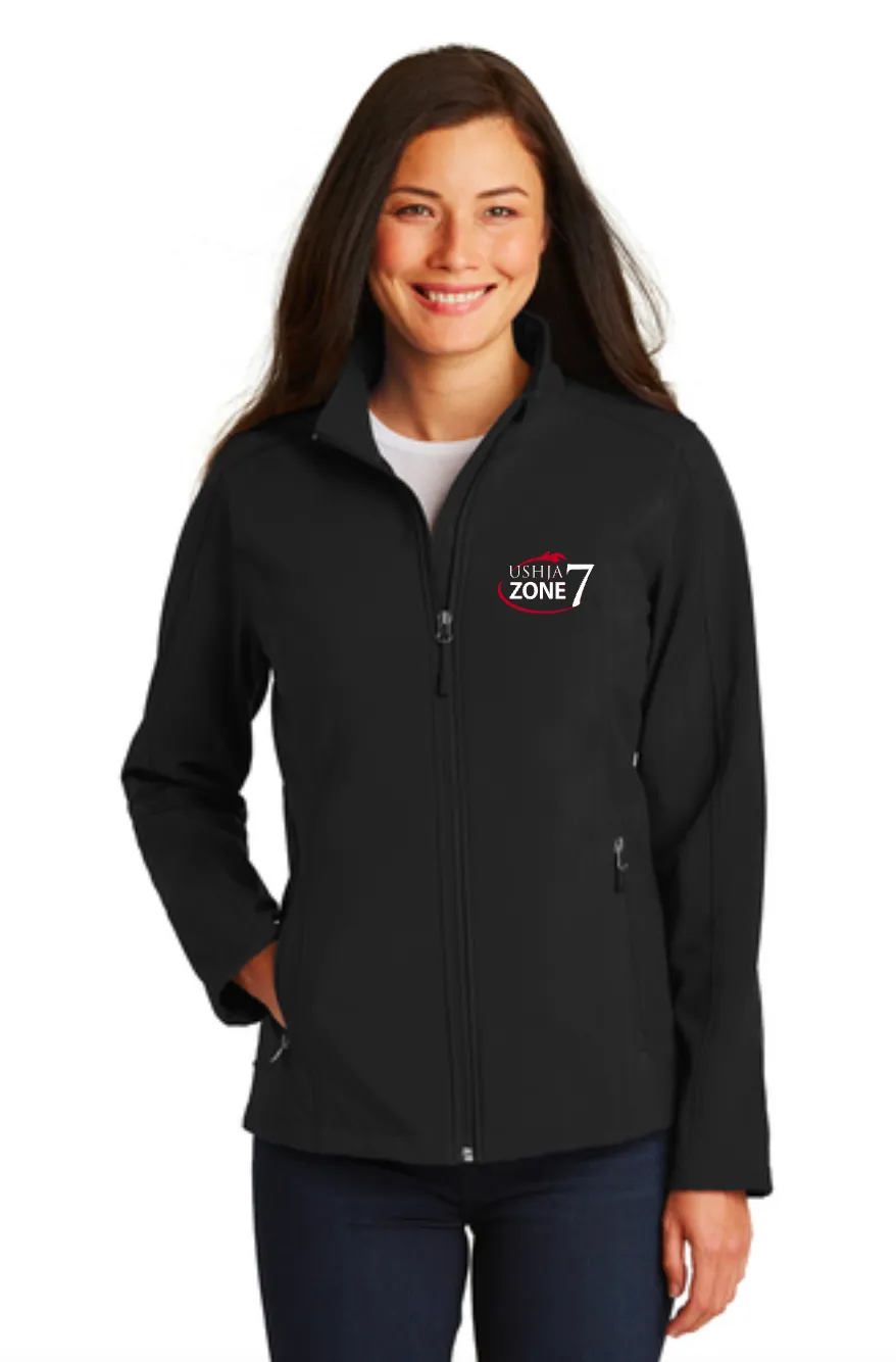USHJA Zone - Port Authority® Ladies Core Soft Shell Jacket