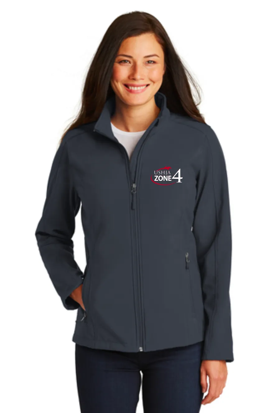USHJA Zone - Port Authority® Ladies Core Soft Shell Jacket