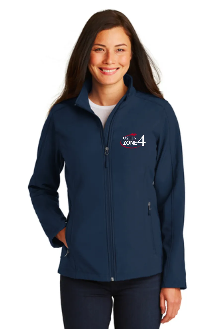 USHJA Zone - Port Authority® Ladies Core Soft Shell Jacket