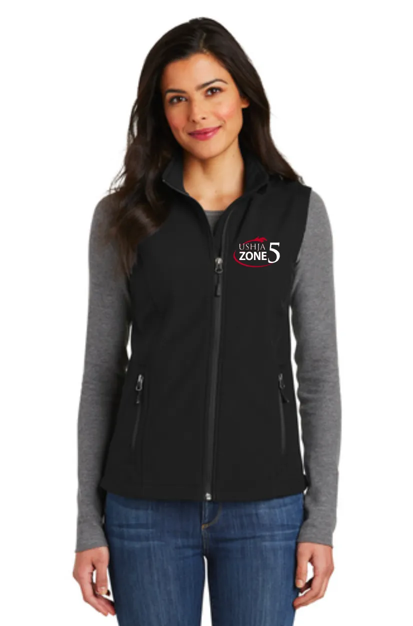USHJA Zone - Port Authority® Ladies Core Soft Shell Vest