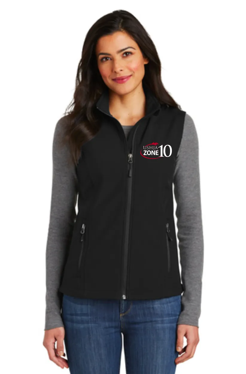 USHJA Zone - Port Authority® Ladies Core Soft Shell Vest