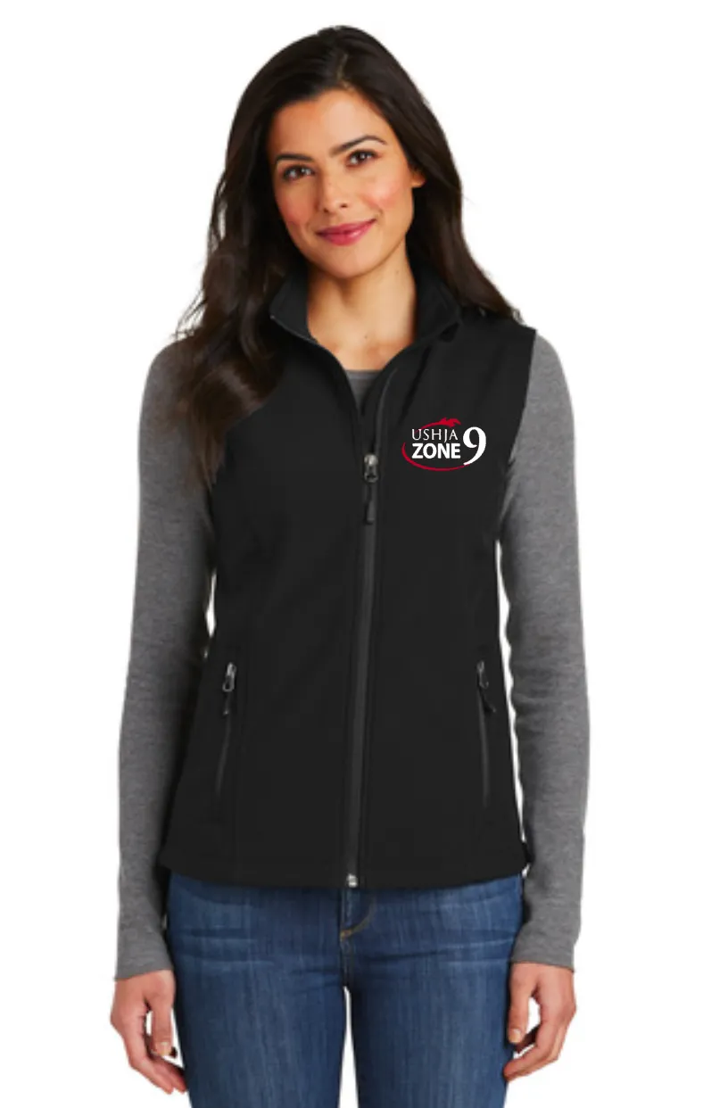 USHJA Zone - Port Authority® Ladies Core Soft Shell Vest