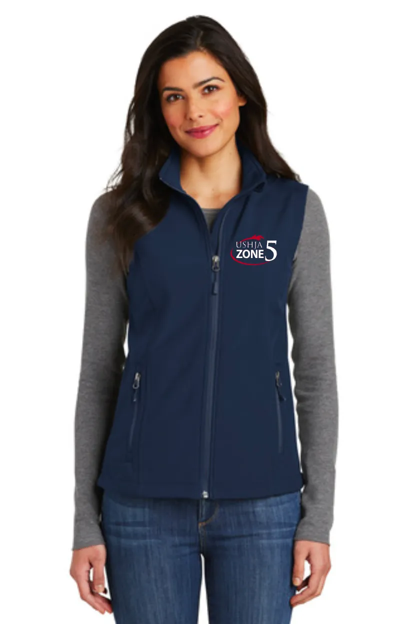 USHJA Zone - Port Authority® Ladies Core Soft Shell Vest