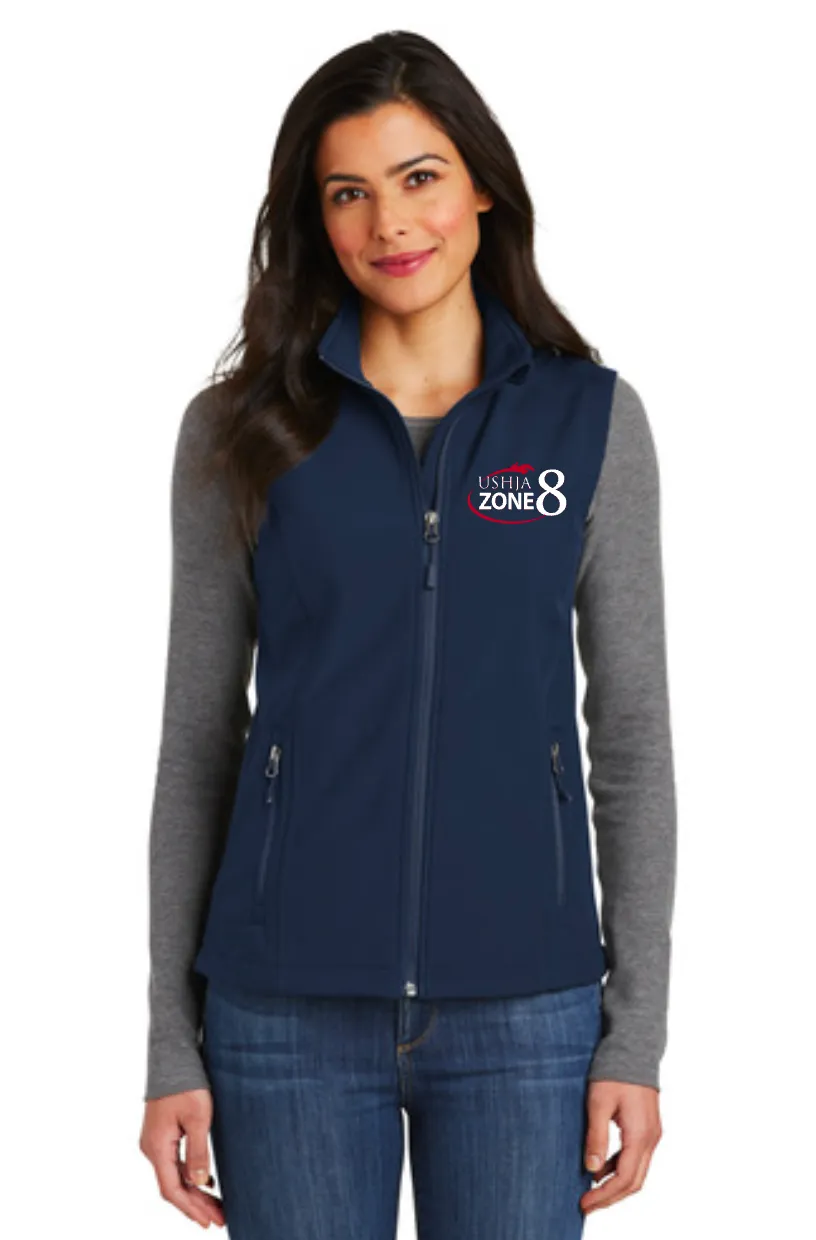 USHJA Zone - Port Authority® Ladies Core Soft Shell Vest
