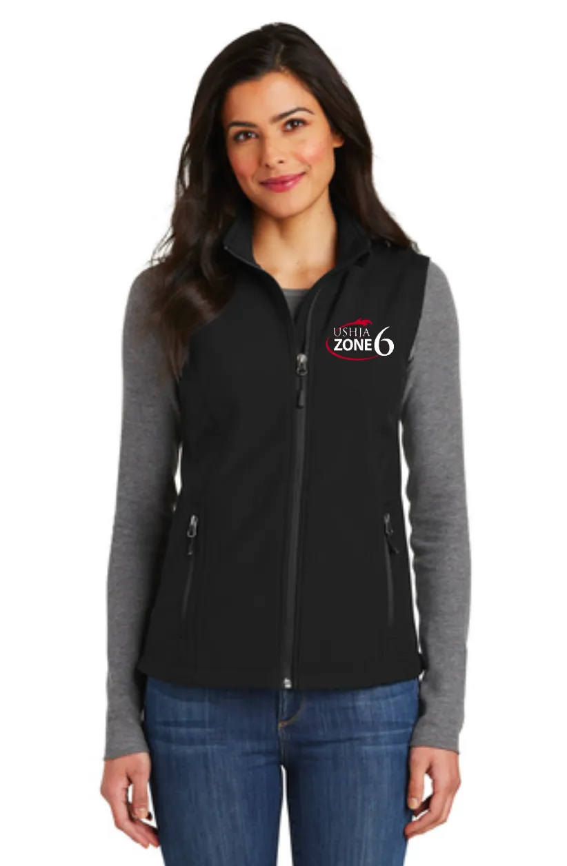 USHJA Zone - Port Authority® Ladies Core Soft Shell Vest
