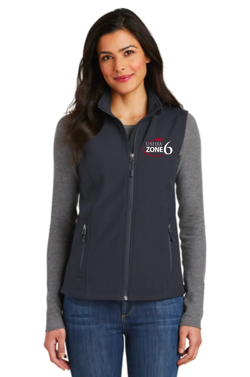 USHJA Zone - Port Authority® Ladies Core Soft Shell Vest