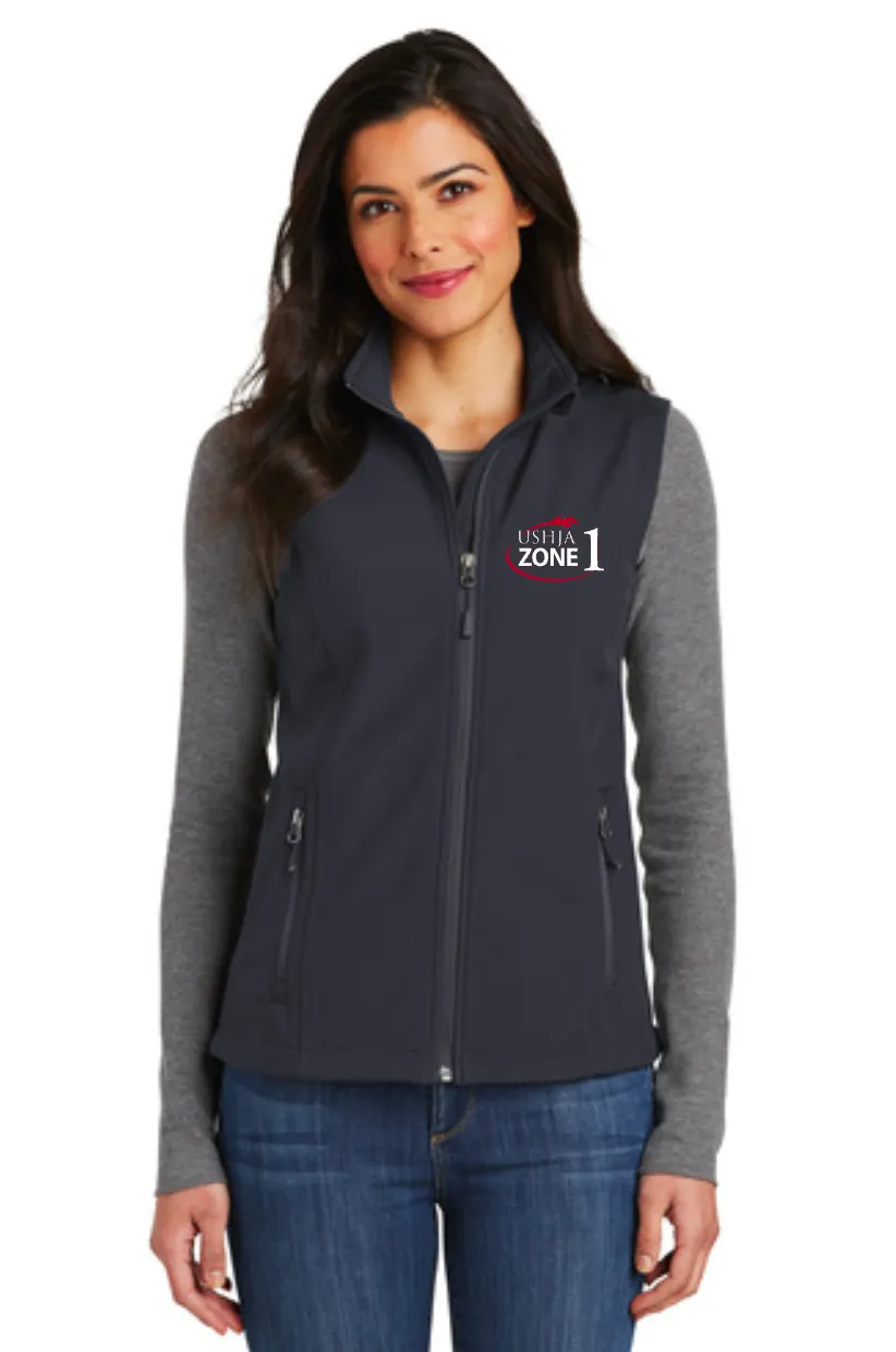 USHJA Zone - Port Authority® Ladies Core Soft Shell Vest