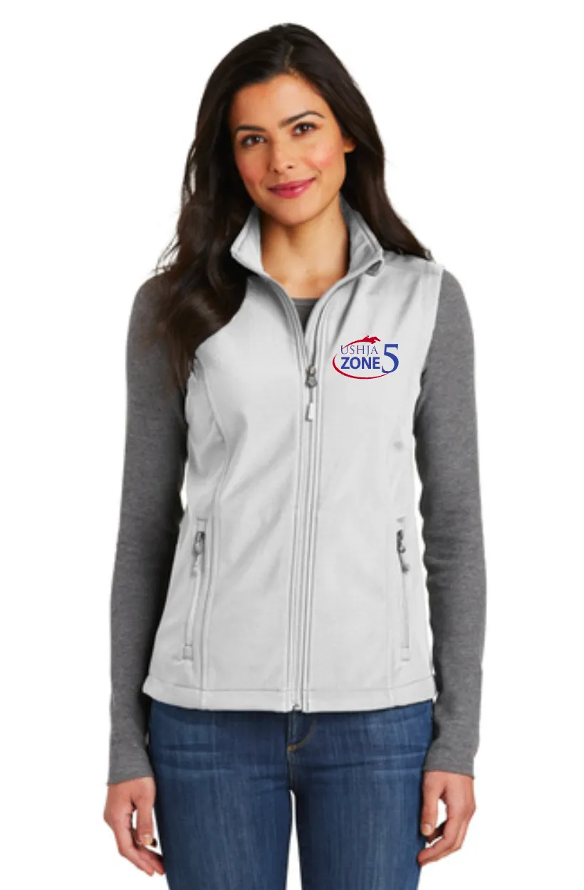 USHJA Zone - Port Authority® Ladies Core Soft Shell Vest