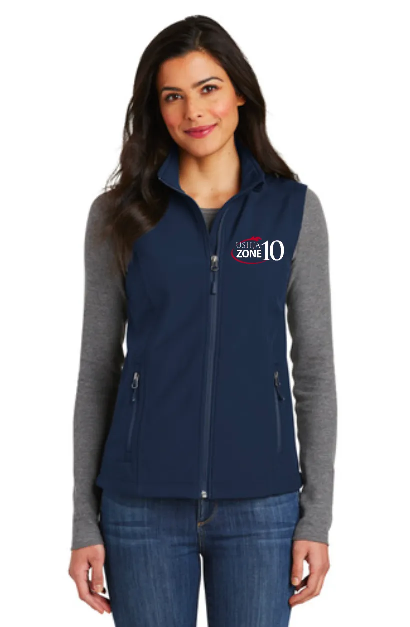 USHJA Zone - Port Authority® Ladies Core Soft Shell Vest
