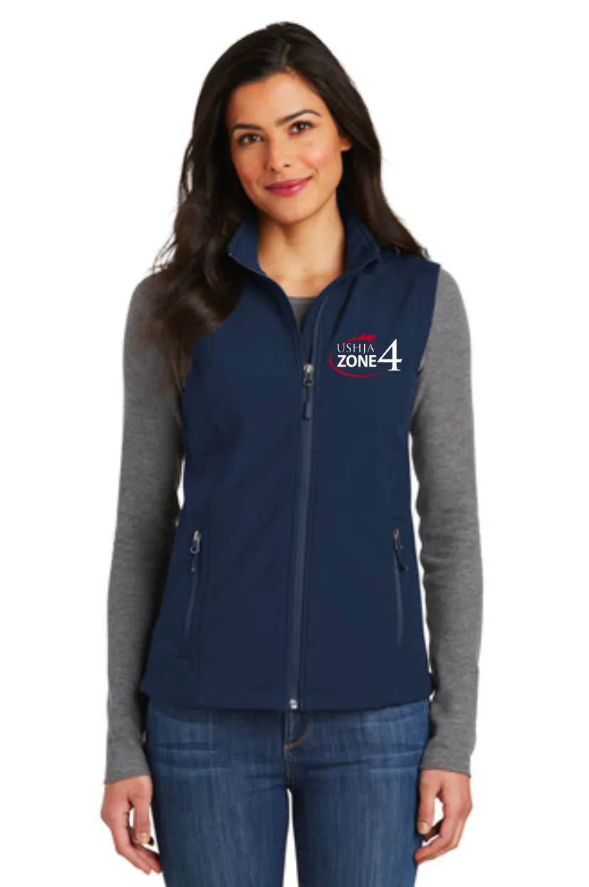 USHJA Zone - Port Authority® Ladies Core Soft Shell Vest