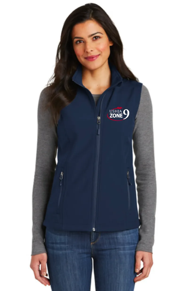 USHJA Zone - Port Authority® Ladies Core Soft Shell Vest