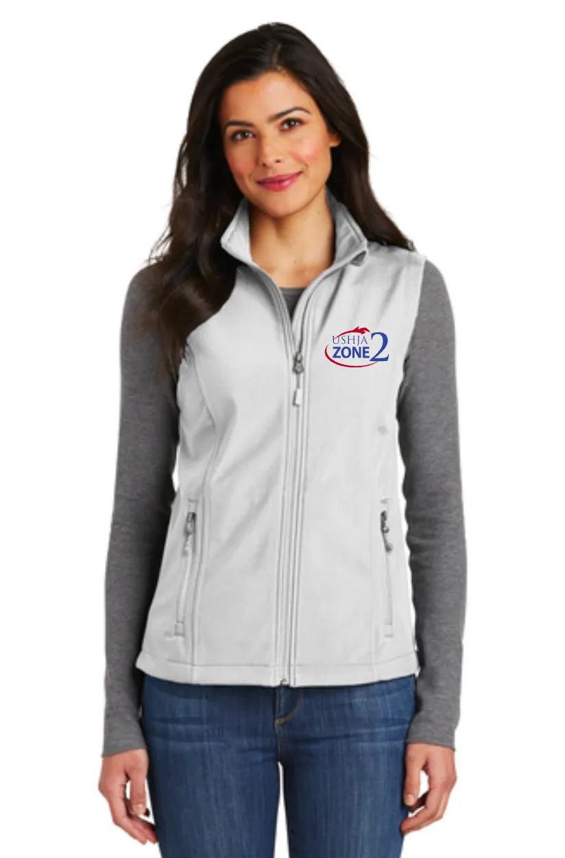 USHJA Zone - Port Authority® Ladies Core Soft Shell Vest