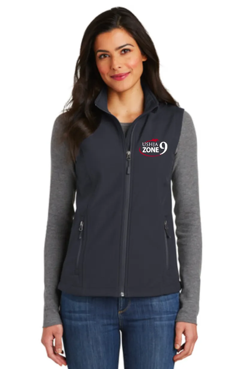 USHJA Zone - Port Authority® Ladies Core Soft Shell Vest