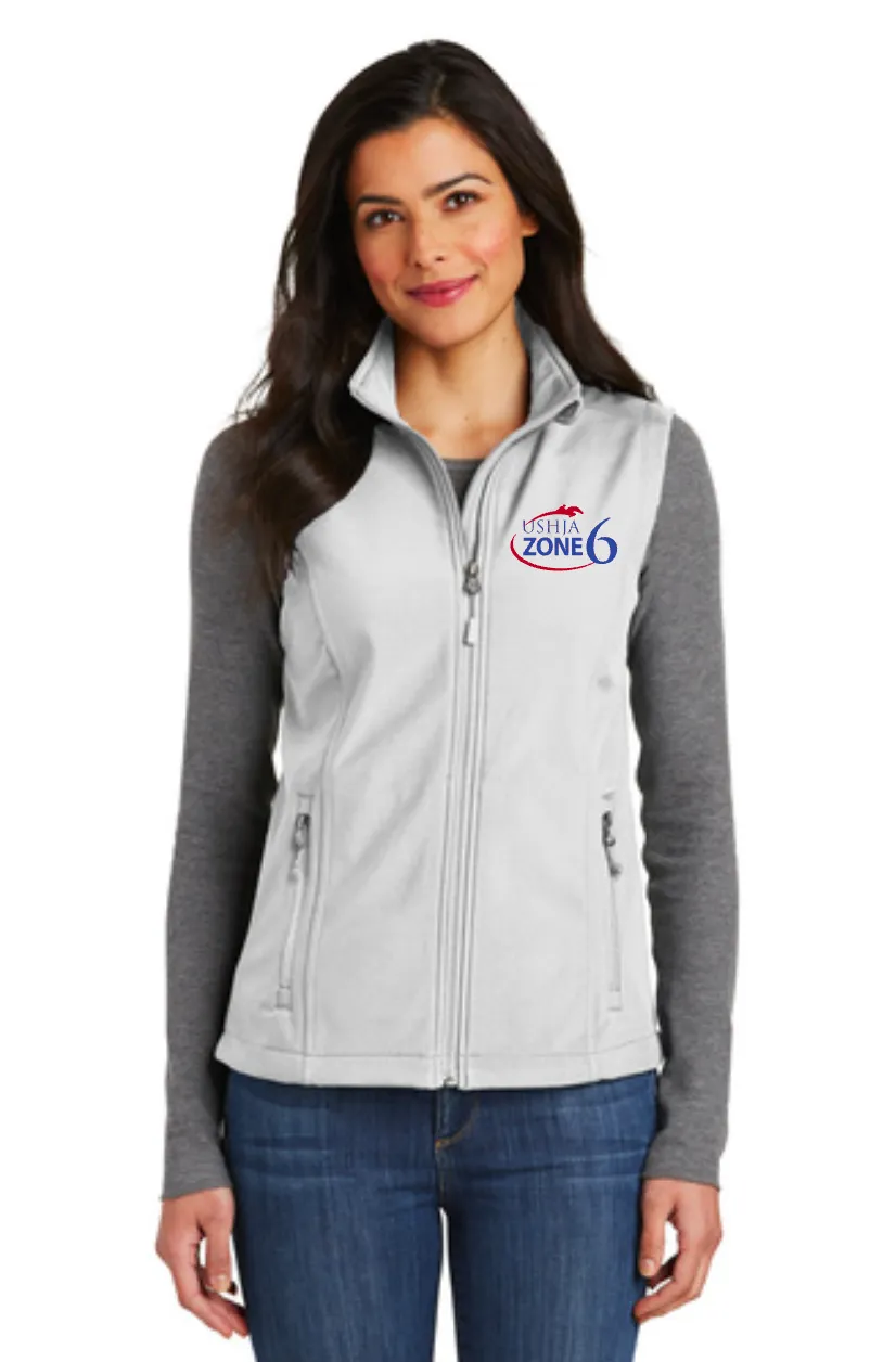 USHJA Zone - Port Authority® Ladies Core Soft Shell Vest