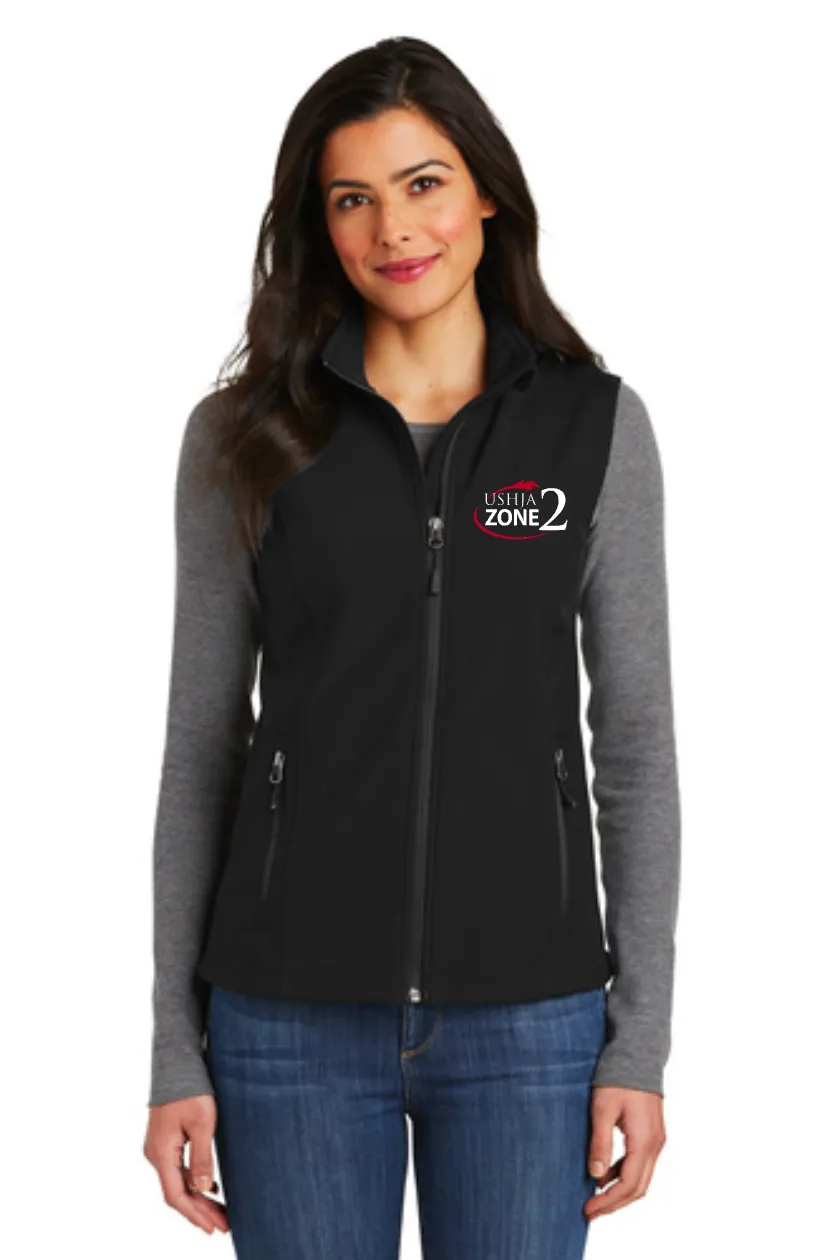 USHJA Zone - Port Authority® Ladies Core Soft Shell Vest