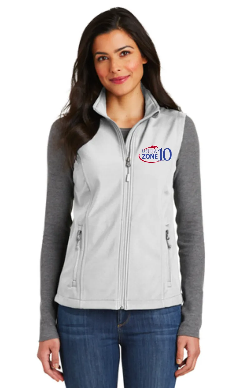 USHJA Zone - Port Authority® Ladies Core Soft Shell Vest