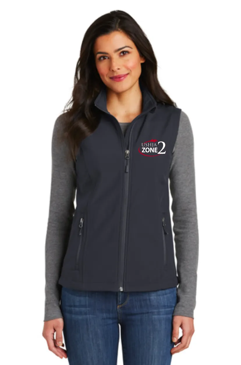 USHJA Zone - Port Authority® Ladies Core Soft Shell Vest