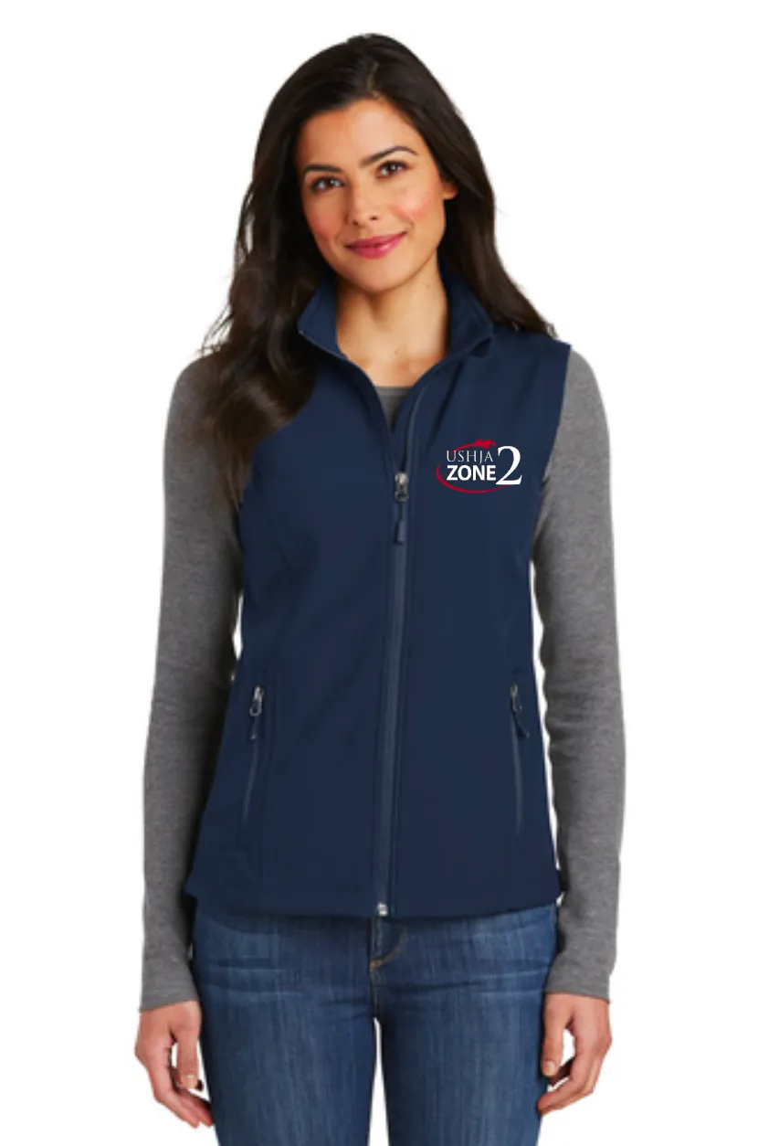 USHJA Zone - Port Authority® Ladies Core Soft Shell Vest