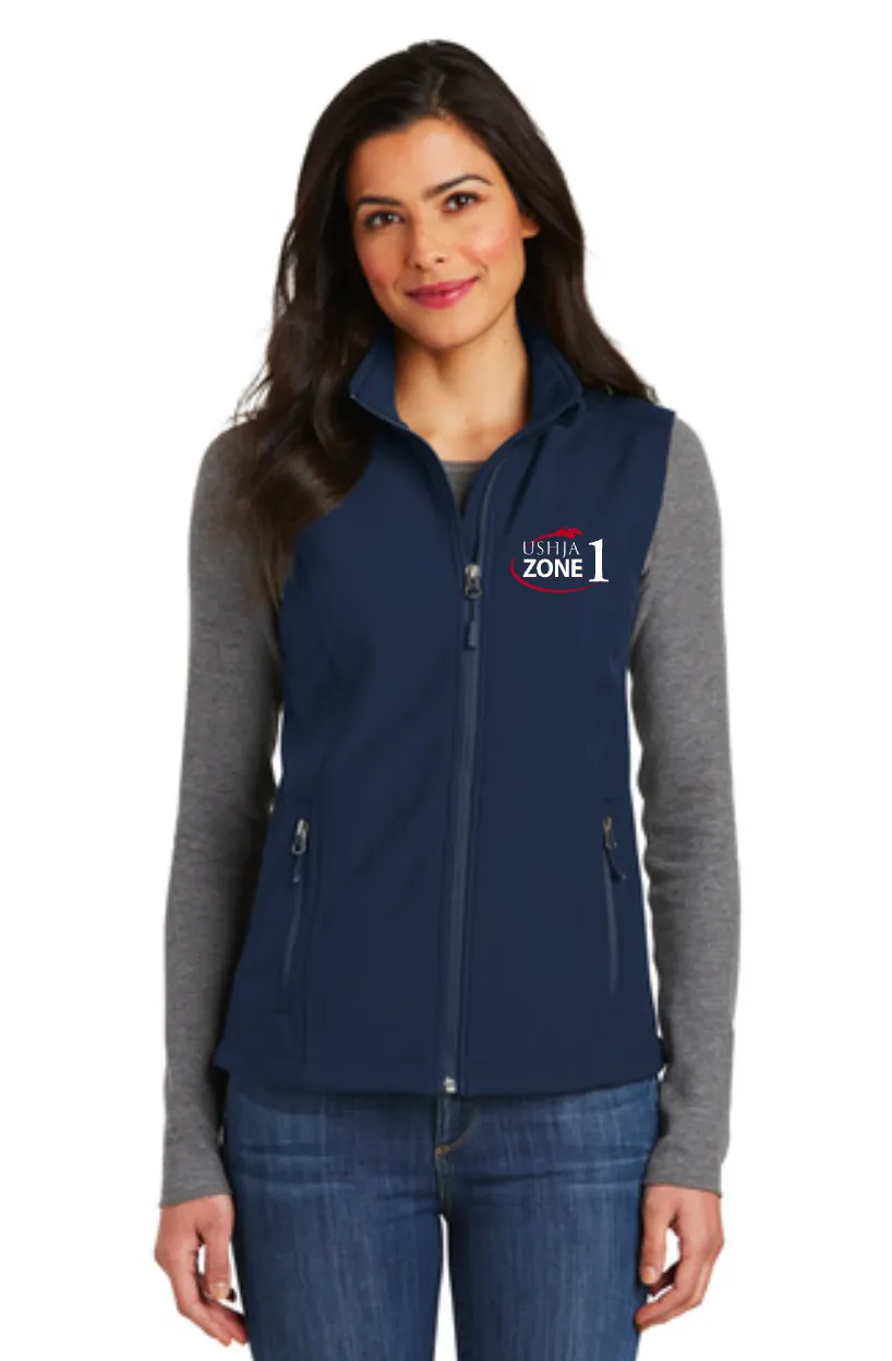 USHJA Zone - Port Authority® Ladies Core Soft Shell Vest